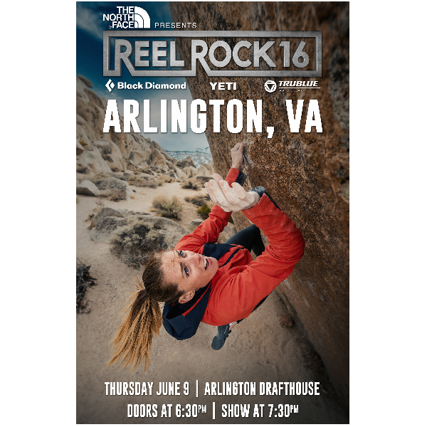 Reel Rock 16 @ Arlington Drafthouse – PATC-MS Discount – Potomac  Appalachian Trail Club – Mountaineering Section